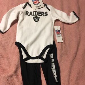 Raider baby outfit